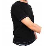 Side view OWAC T-shirt Black Model